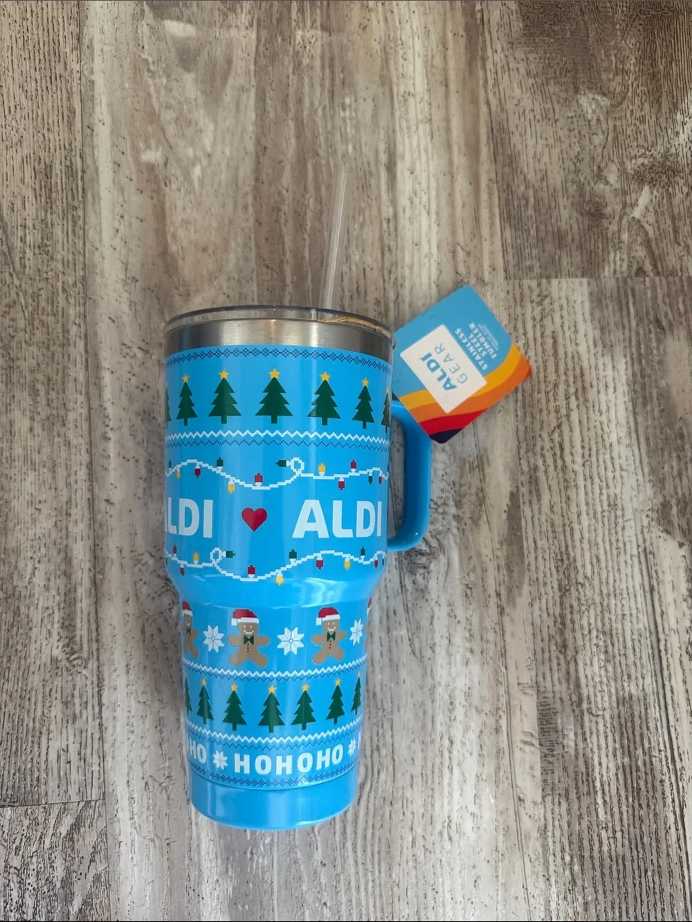 Aldi bright blue